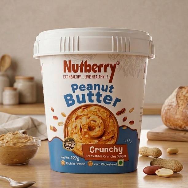 Nutberry Peanut Butter Crunchy 227gram