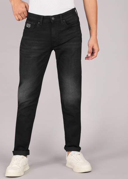 U.S. Polo Assn. Denim Co. Men Slim Mid Rise Black Jeans