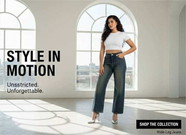 Women Straight Fit Mid Rise Green Jeans