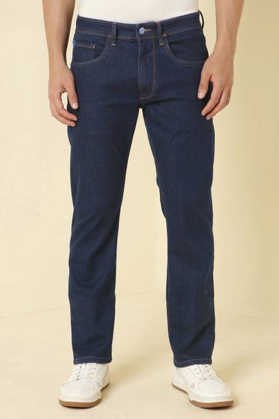 Allen Solly Men Regular Mid Rise Dark Blue Jeans