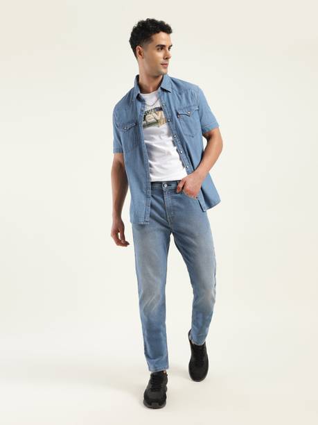 LEVI'S 512 Men Slim Mid Rise Blue Jeans