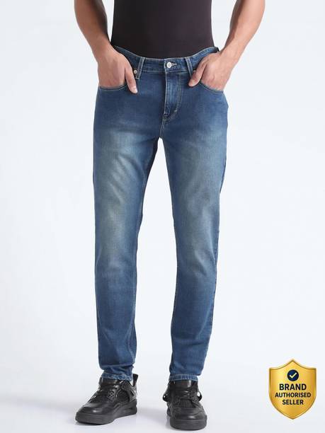 FLYING MACHINE Tapered Fit Men Blue Jeans