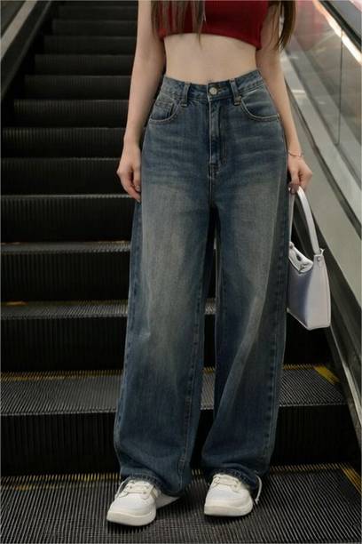 Women Regular Mid Rise Green Jeans