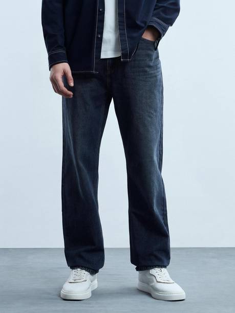 FLYING MACHINE Loose Fit Men Blue Jeans
