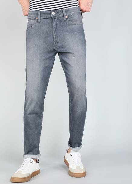 FLYING MACHINE Men Relaxed Fit Mid Rise Blue Jeans