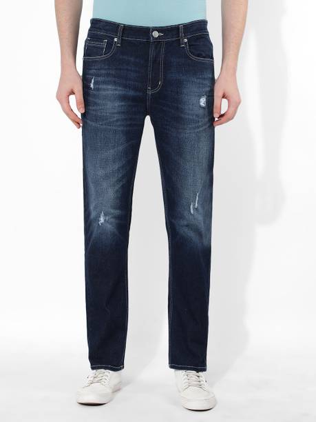 NUMERO UNO Sustainable Men Slim Mid Rise Blue Jeans