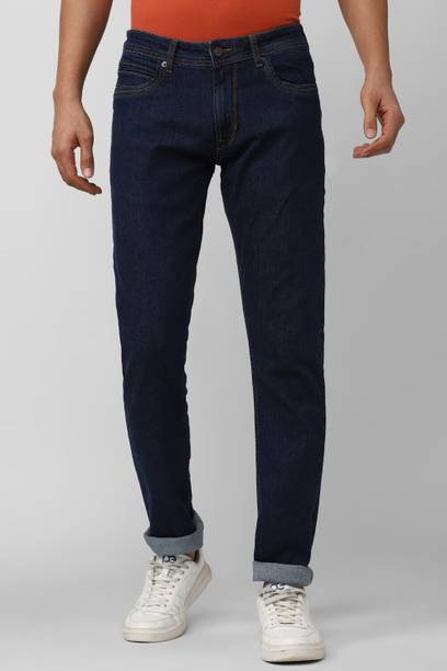 PETER ENGLAND Men Slim Mid Rise Blue Jeans
