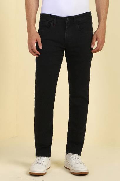 Allen Solly Men Slim Mid Rise Black Jeans