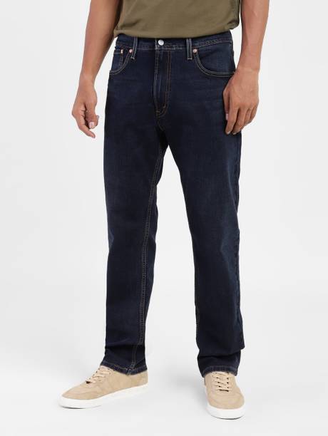 Men Mid Rise Blue Jeans