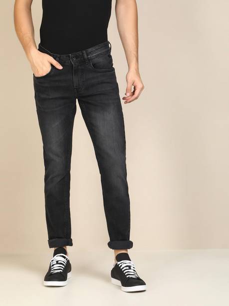FLYING MACHINE Skinny Men Black Jeans