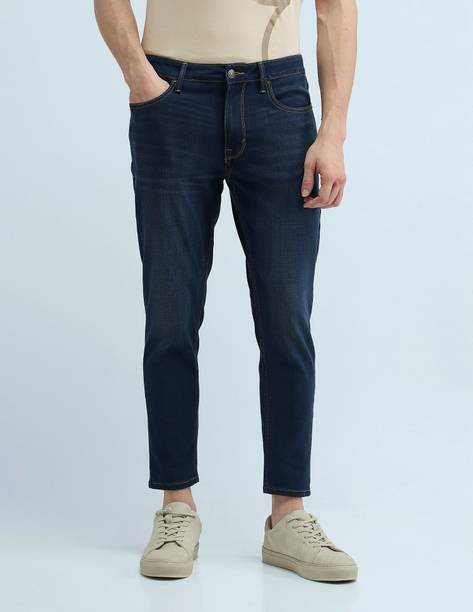 FLYING MACHINE Tapered Fit Men Blue Jeans