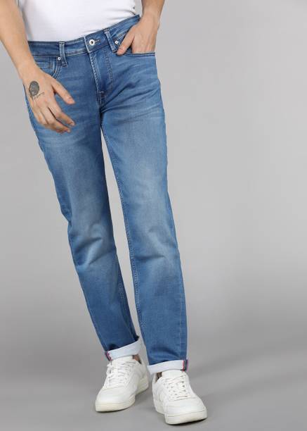 KILLER Men Slim Mid Rise Blue Jeans