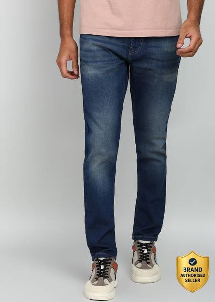 FLYING MACHINE Slim Men Blue Jeans