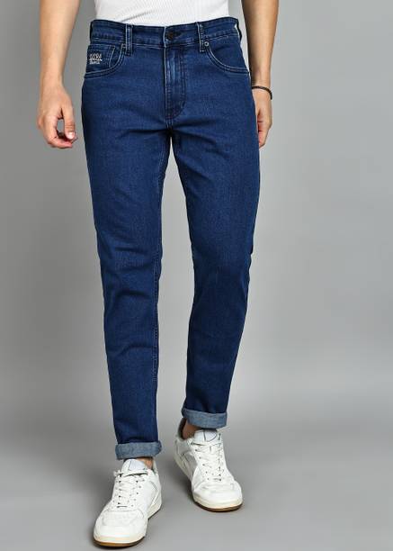 U.S. Polo Assn. Denim Co. Men Slim Mid Rise Blue Jeans