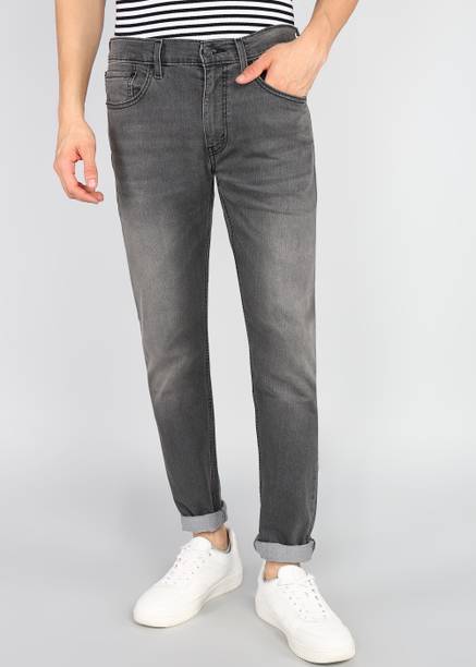 LEVI'S 512 Men Slim Mid Rise Grey Jeans