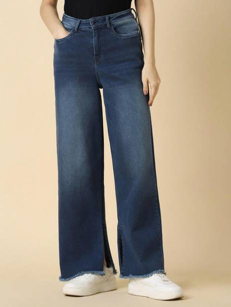 Women Regular Mid Rise Blue Jeans