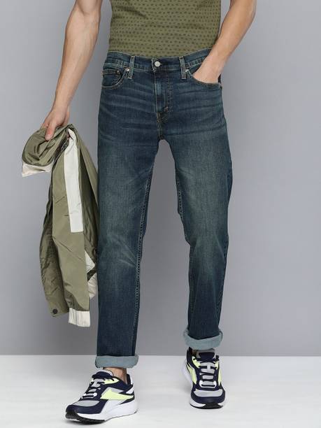 511 Men Slim High Rise Blue Jeans