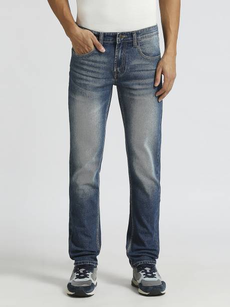 Pepe Jeans Men Slim Mid Rise Blue Jeans