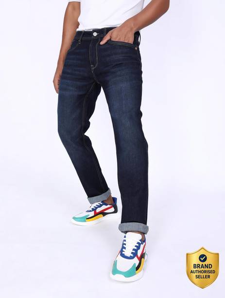FLYING MACHINE Slim Men Blue Jeans