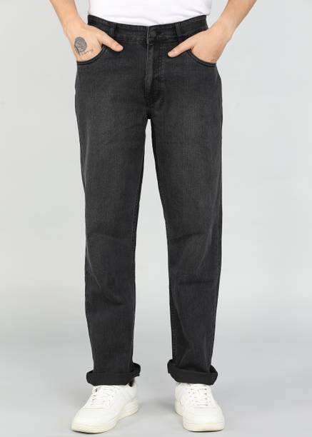 Roadster Men Regular Mid Rise Grey Jeans