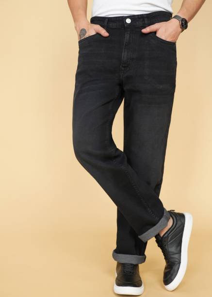 AEROPOSTALE Men Regular Mid Rise Dark Grey Jeans