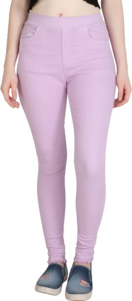 3BUTTERFLIES Purple Jegging