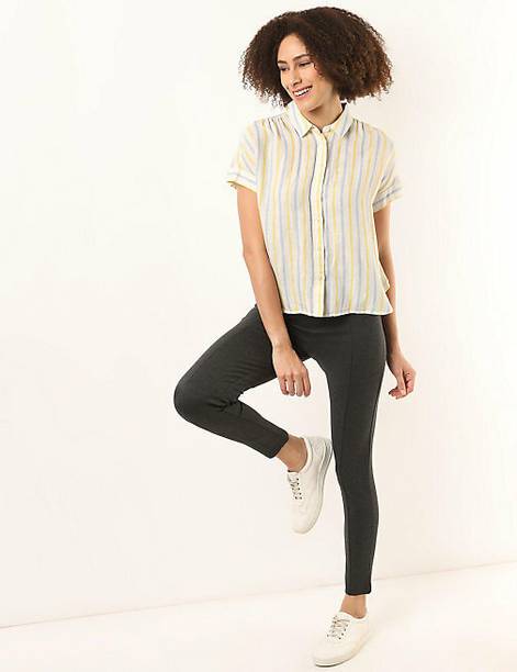 MARKS & SPENCER Black Tregging