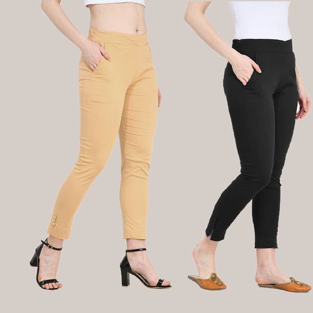 SastaSales Black, Beige Jegging