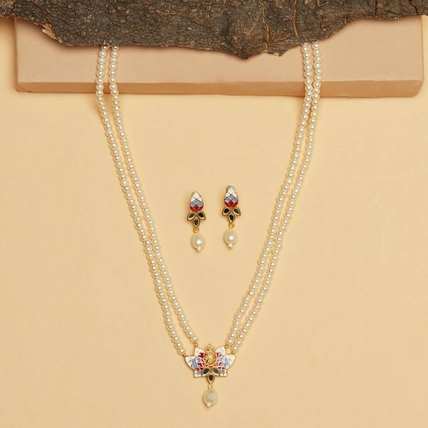 Brass Gold-plated Gold Jewel Set