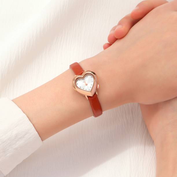 Salty Heartline Grace Watch WT-S-0040-BR-WH Analog Watch  - For Women