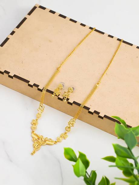 Copper, Alloy Gold-plated Gold Jewel Set