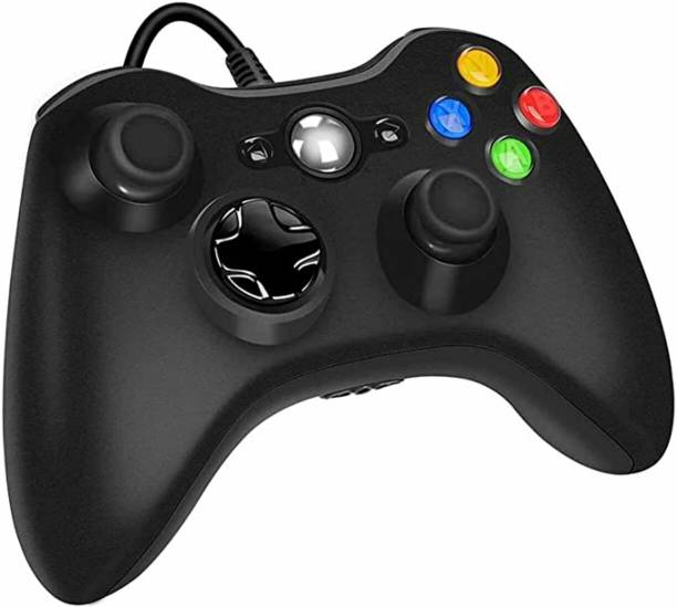GR Kant Wired Controller compataible for Xbox 360 and pc with Dual-Vibration Turbo  Joystick