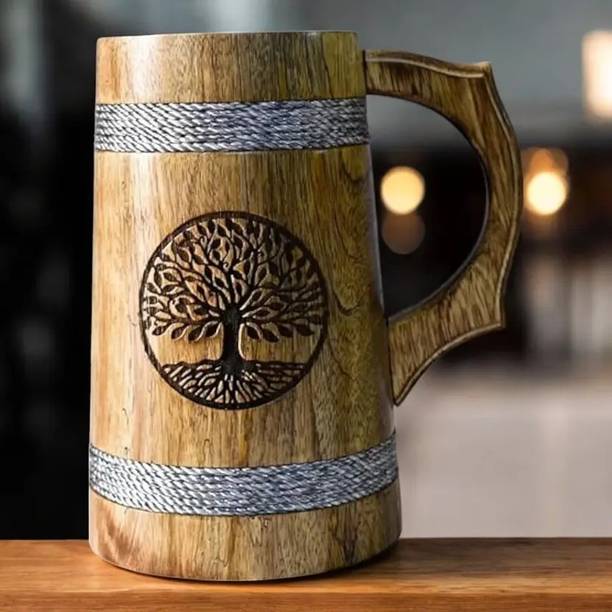 Craftology 0.75 L Wooden Water Jug
