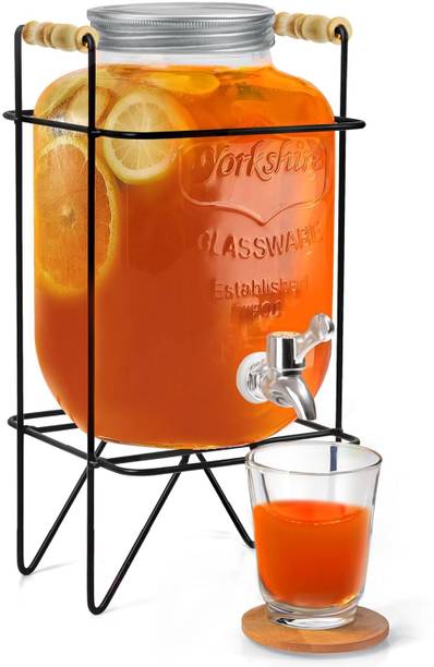 HOMENICS 4 L Glass Table Top Manual Water Dispenser