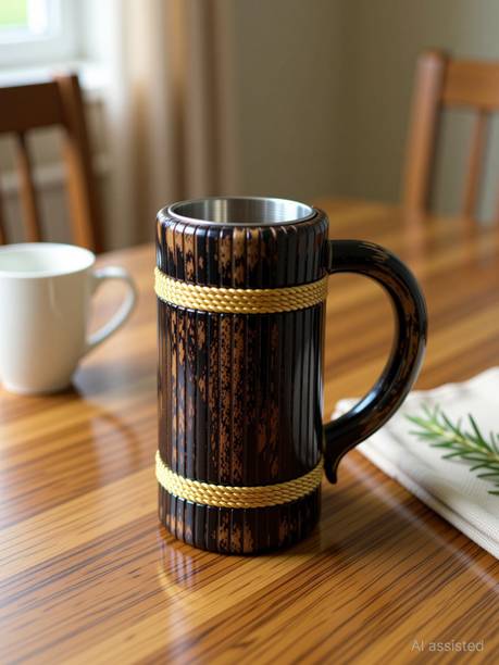 Craftology 0.75 L Wooden Water Jug
