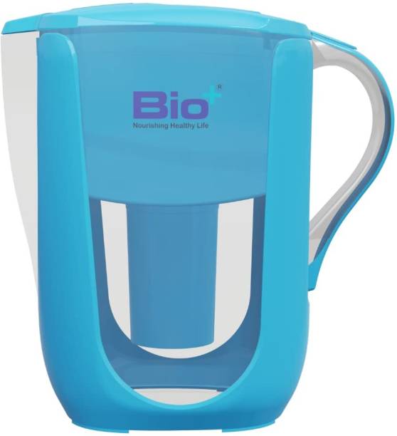 Bioplus 4 L Polypropylene Water Antioxidant, Hydrogen-rich, Alkaline, H2AAA Mineralising Water Jug(Blue Colour)