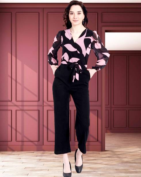 BhumiFabric Abstract Women Jumpsuit