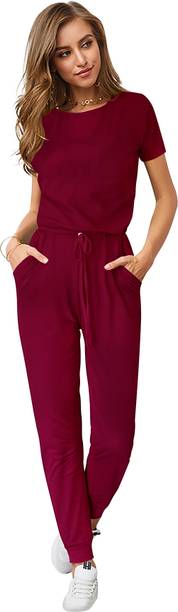 Fedilla Solid Women Jumpsuit
