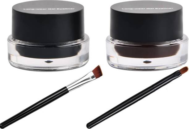 NADJA Smudge Proof 24Hrs Gel Matte Eyeliner/Gel Kajal 6 g