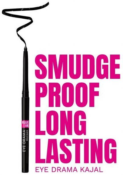 ELLE 18 PACK OF 1 LONG LASTING/ WATER PROOF/SMOKE BLACK/ 35GRAM.