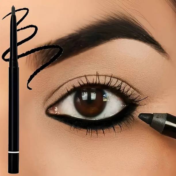 MYEONG Eye Makeup 24 Hrs Long Stay Smudgeproof And Waterproof Kajal