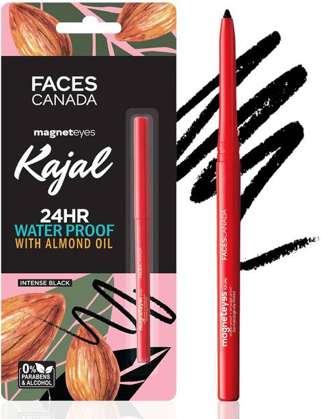 फेसेस कनाडा Magneteys Kajal | 24HR Long Stay, Smudge & Water Resistant, Fade Proof