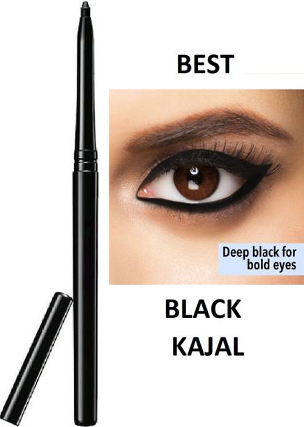 USBK Perfect Matte Finish Long Lasting Black Kajal For woman