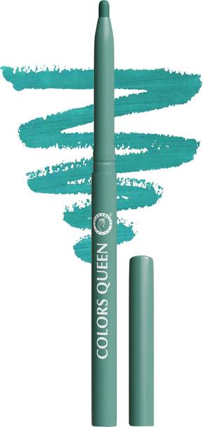 COLORS QUEEN Extreme Color Kajal Creamy Texture Non Transfer Smudge & Waterproof Kajal Pencil