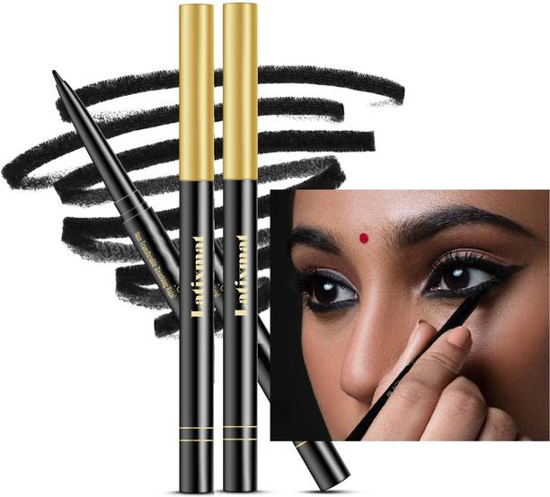 Latixmat New Waterproof, Long Stay Charcoal Black Kajal