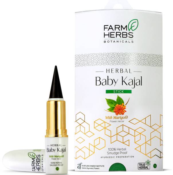 Farmherbs 100% Herbal Kajal Stick for Baby