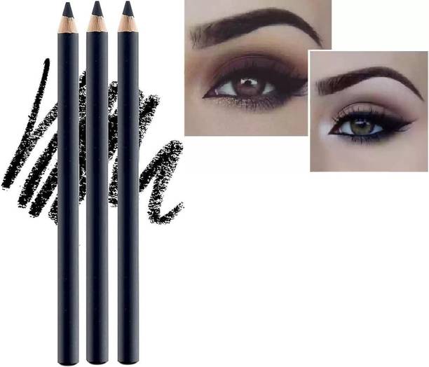 AFARAXIA BEST MAKEUP EYE BLACK PENCIL KAJAL PACK OF 2