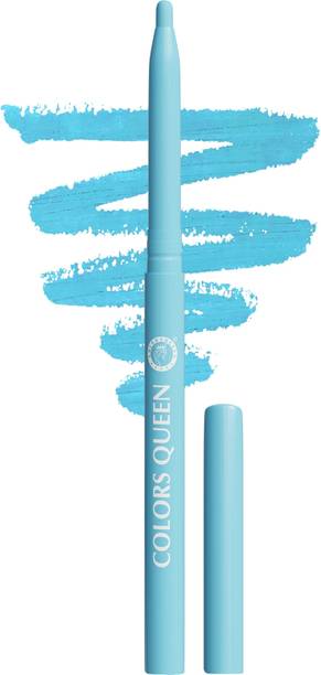 COLORS QUEEN Extreme Color Kajal Creamy Texture Non Transfer & Waterproof Kajal Pencil