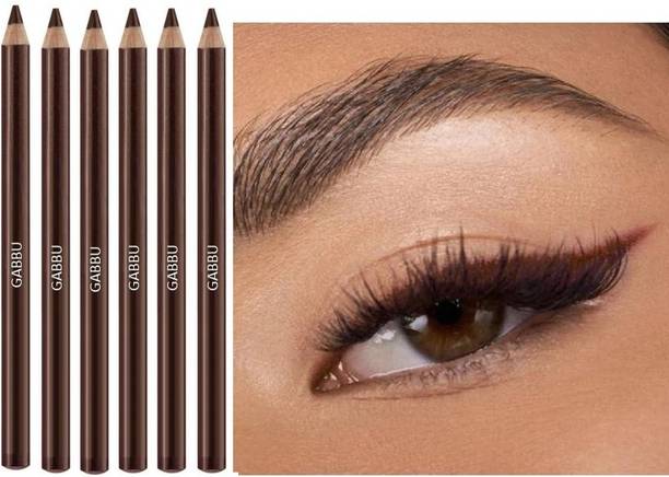 GABBU NEW PROFESSIONAL BROWN KOHL KAJAL EYELINER-PENCIL FOR WOMEN