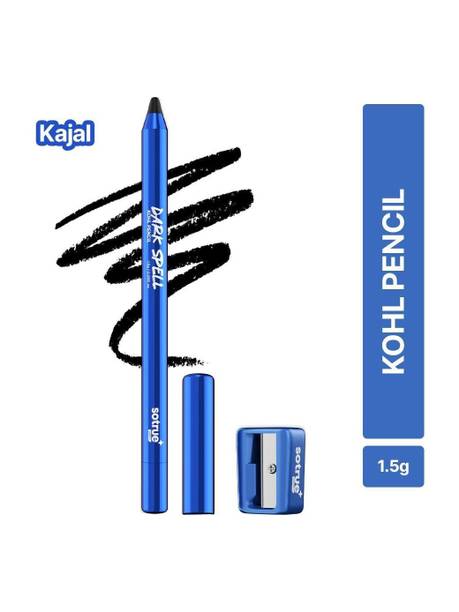 Sotrue Dark Spell Kohl Kajal Pencil with Sharpener, Long-Lasting & Smudge-proof